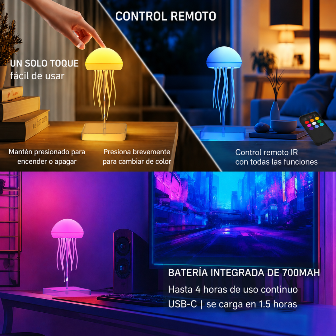 MeduVia™ Lampara LED de Medusa